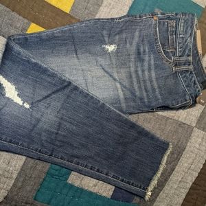 NWT distressed ankle skinny jeans